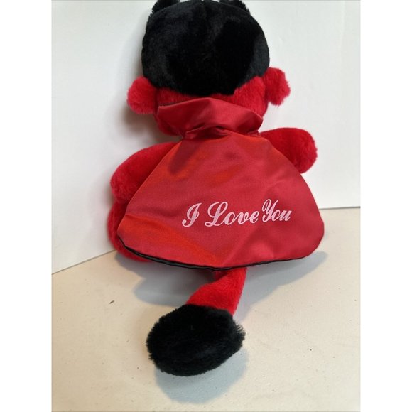 I Love You Devil by Wallace Berrie 9” Plush Stuffed Animal 1982 With Tag - Picture 5 of 13